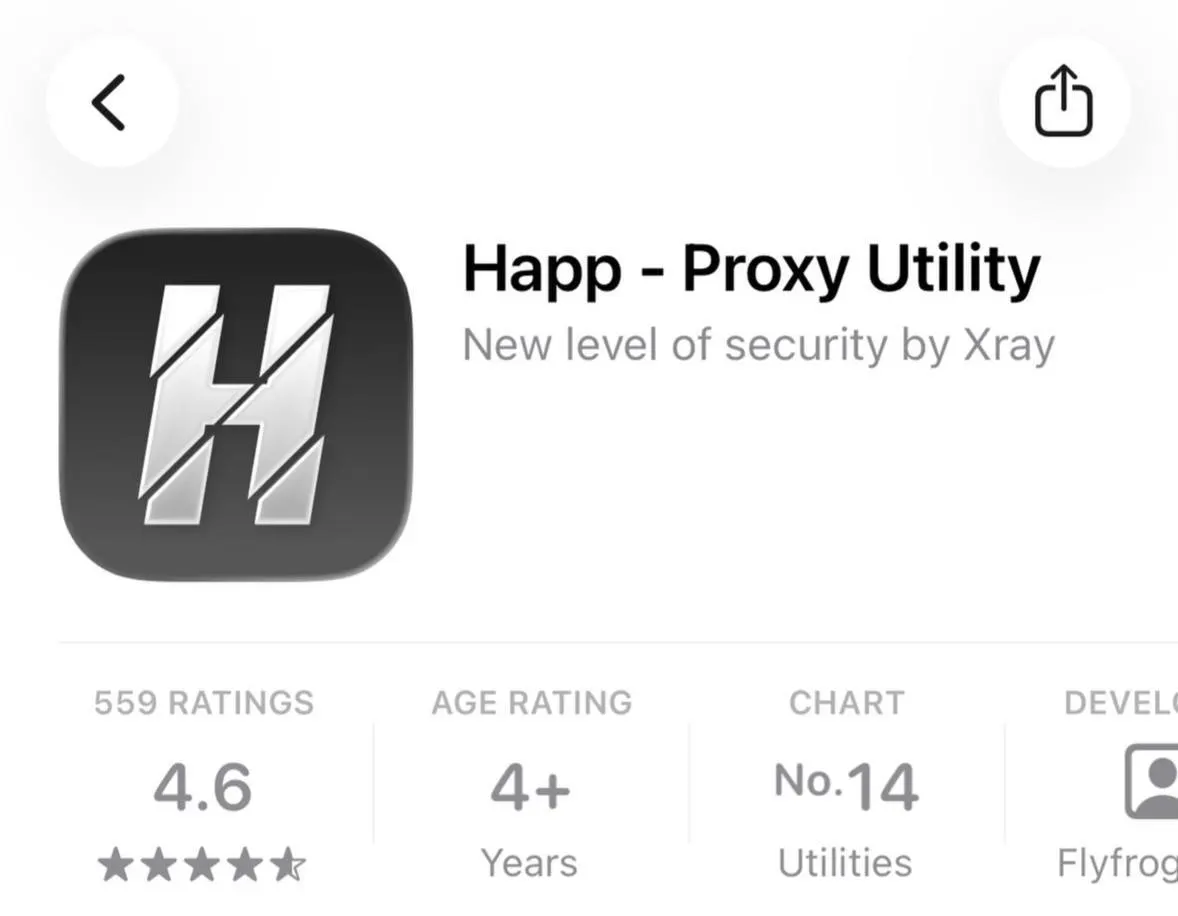 Из российского сегмента App Store исчезло приложение Happ — Proxy Utility Plus, предназначенное для обхода блокировок. Apple указывает на несоответствие местному законодательству; в 2025 году по запросам властей изъяли 1213 приложений.