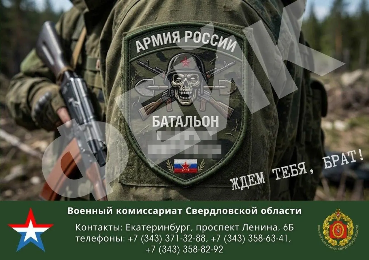 Власти Свердловской области опровергли рассылку от имени военкомата о наборе в «новый батальон» с выплатой 2,5 млн рублей — письмо признано фейком, жителей призвали не поддаваться мошенникам.