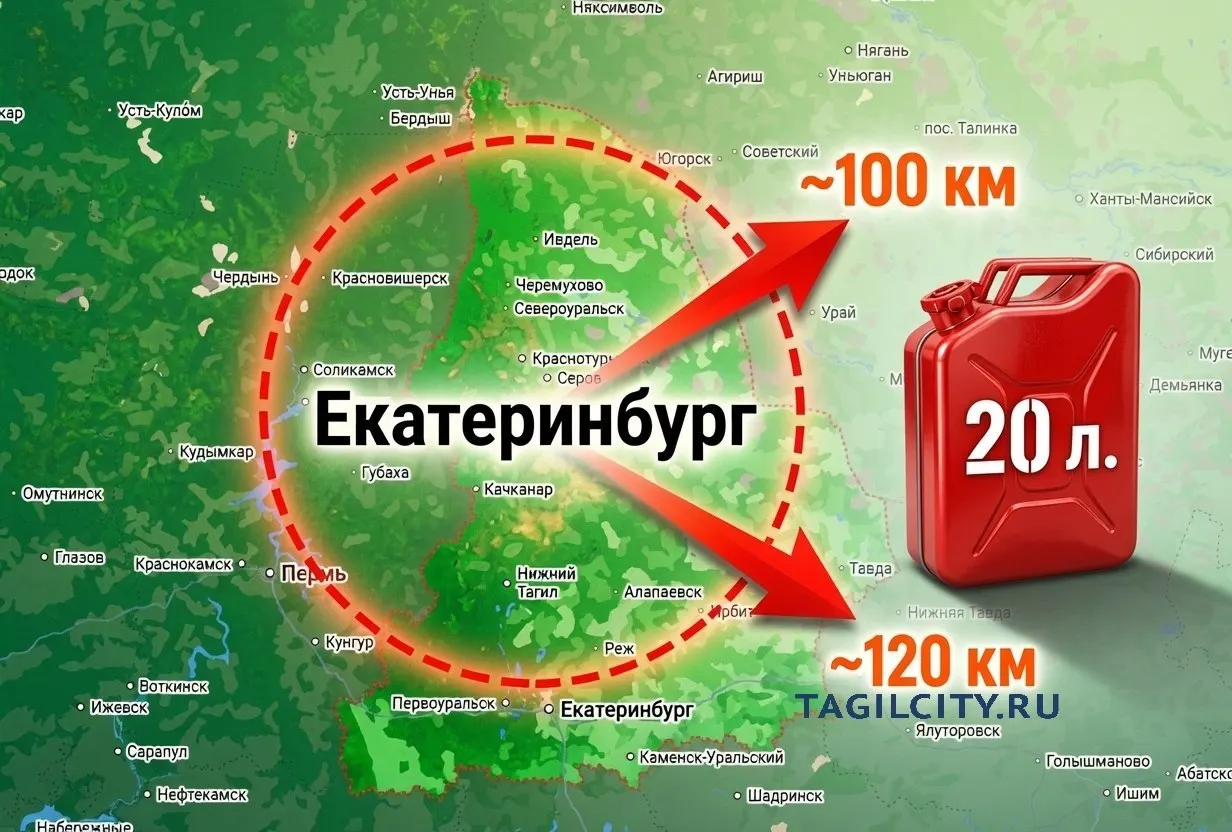 Короткие маршруты вокруг города, которые позволяют съездить и вернуться на 20 литрах бензина: Невьянск, гора Ежовая, Шигирское озеро, Верхний Тагил, Реж и парк «Оленьи ручьи». Главная рекомендация — заранее посчитать километраж.