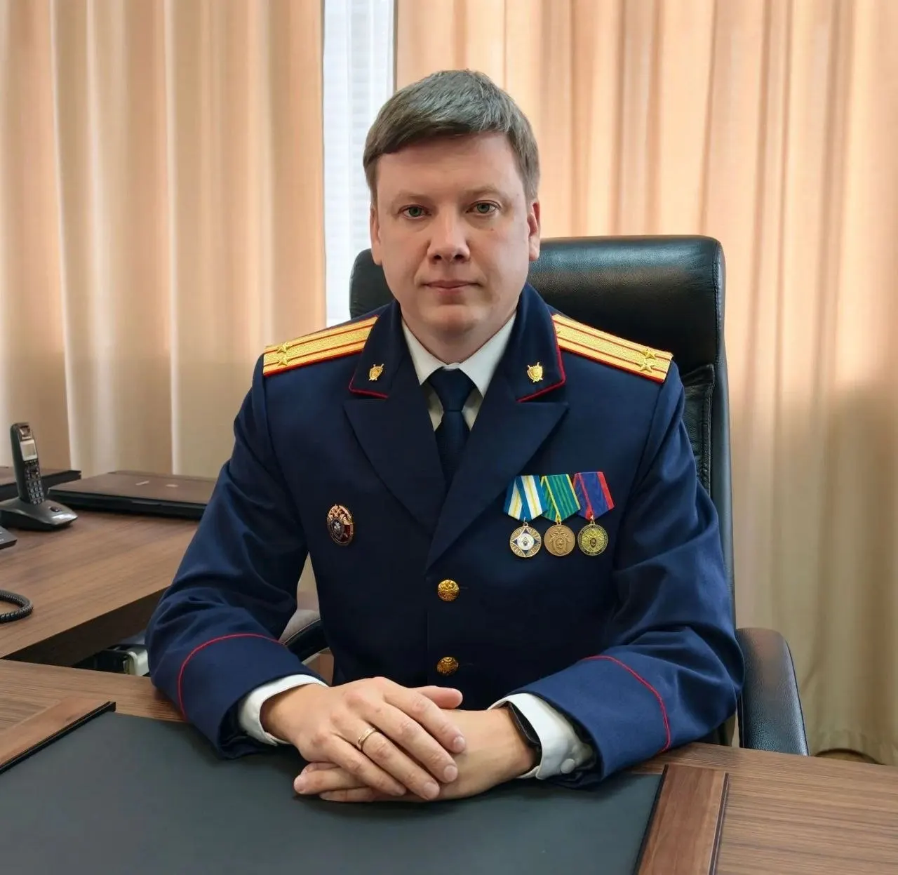 Подполковник юстиции Александр Олейников занял должность замруководителя, сменив Константина Мирошниченко, который ушёл на пенсию.