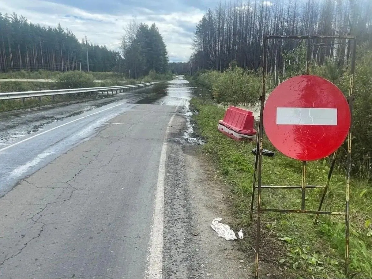 Из-за подтопления на участке между Буланашем и Писанцом ограничено движение; обход возможен через Ирбит.