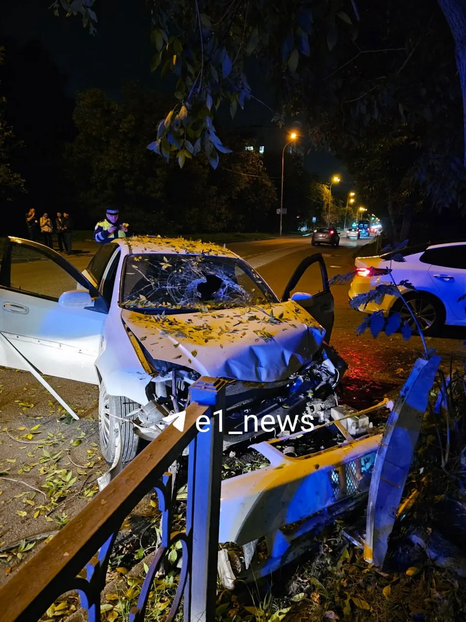 Пострадавшего доставили в больницу; обстоятельства ДТП уточняются.