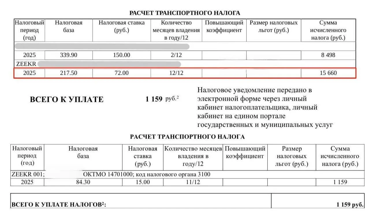 Несмотря на объявленную ставку 0% для транспортного налога на электромобили до 2027 года, жители получают уведомления об оплате, а ответы ФНС отсутствуют.